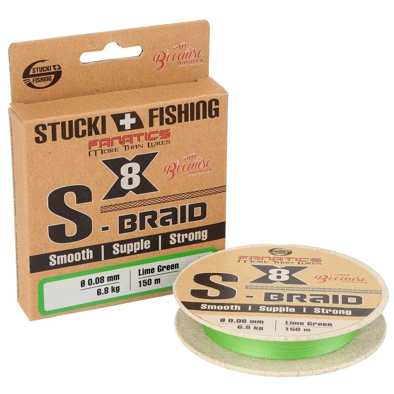 S-Braid X8 Geflochten