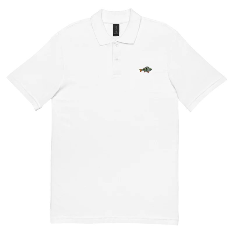 Poloshirt mit Barsch Stickerei