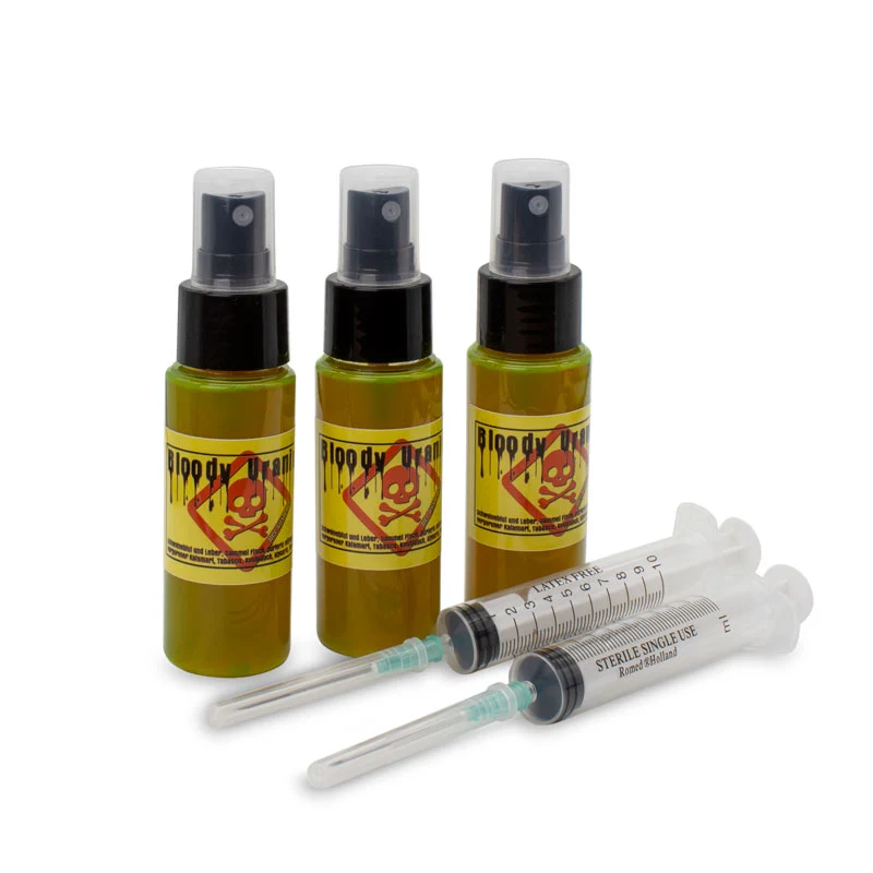 3er Set Lockstoff Bloody Uranium - Pumpflasche 50ml mit Spritzen