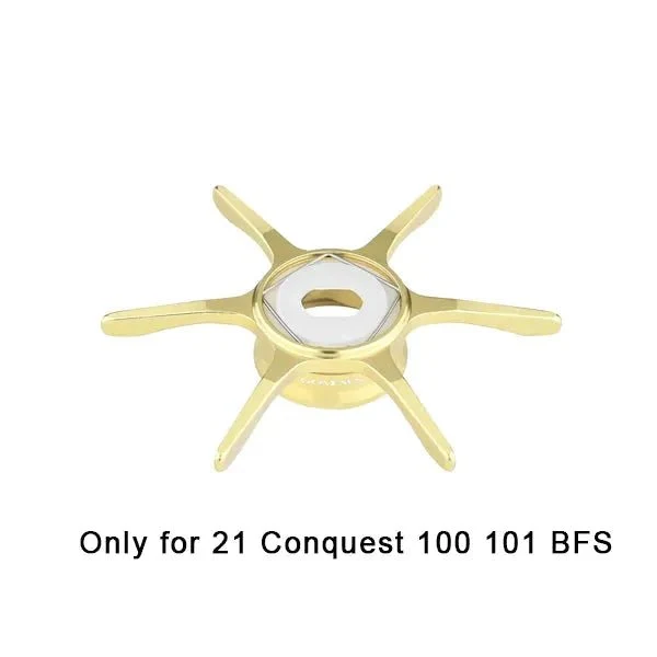 Gomexus Sternbremse 60 mm | Shimano 22 Aldebaran BFS | 21 Calcutta Conquest 100-101