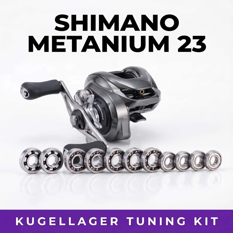 RL-TNG Komplett Kugellager Tuning Kit für Shimano 23 Metanium