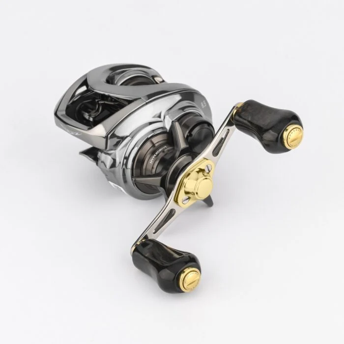 Gomexus Titanium Handle 80 mm mit Zypressenholz Knobs 22 mm