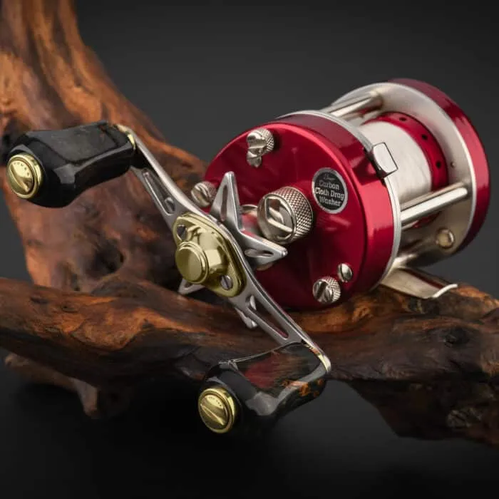 Gomexus Titanium Handle 80 mm mit Zypressenholz Knobs 22 mm