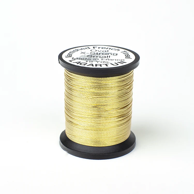Lagartun Metall-Oval-Lametta - Gold