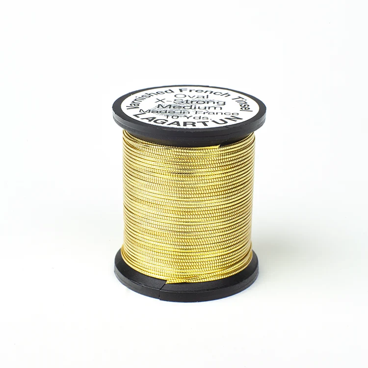 Lagartun Metall-Oval-Lametta - Gold