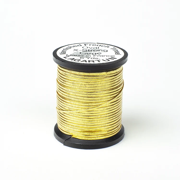 Lagartun Metall-Oval-Lametta - Gold