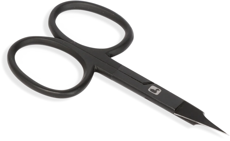 Ergo Präzisionsschere mit Spitze – Schwarz