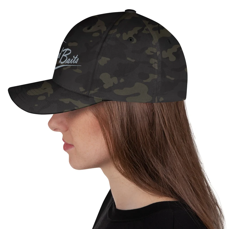 Brushed Baits Cord-Cap - Silber Garn