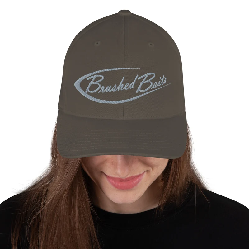 Brushed Baits Cord-Cap - Silber Garn