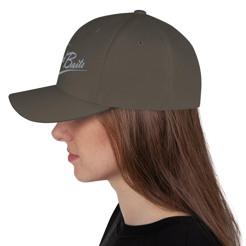 Brushed Baits Cord-Cap - Silber Garn