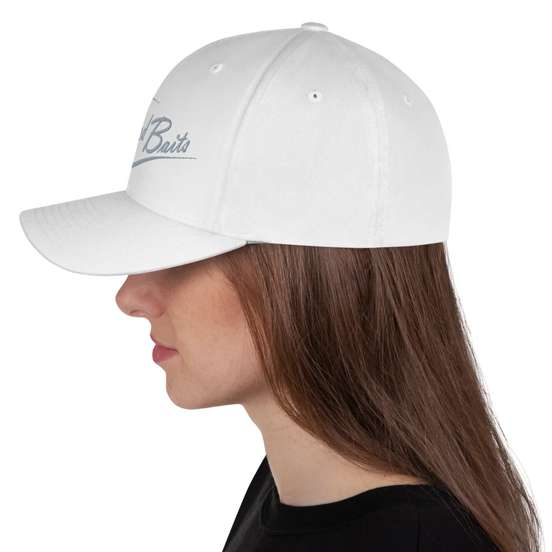 Brushed Baits Cord-Cap - Silber Garn