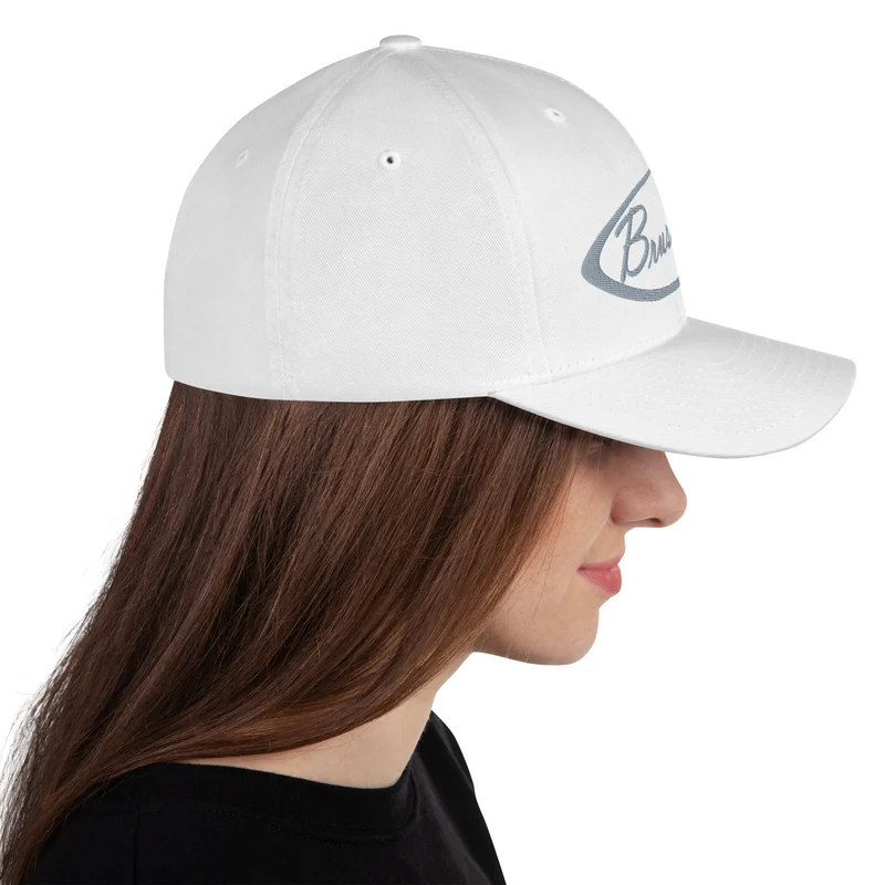 Brushed Baits Cord-Cap - Silber Garn