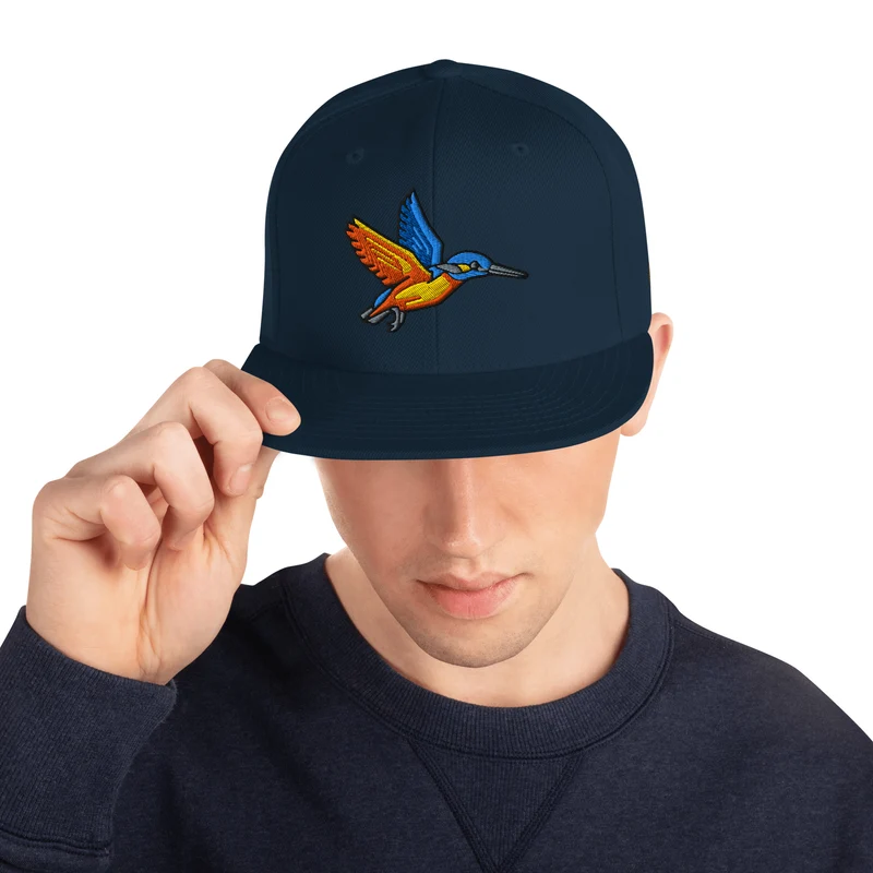 Holzland fishing Snapback-Cap | Eisvogel