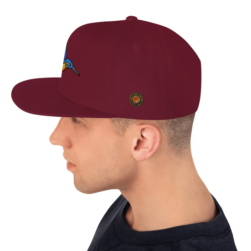 Holzland fishing Snapback-Cap | Eisvogel