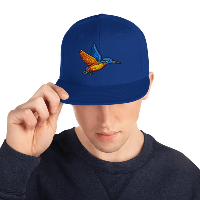 Holzland fishing Snapback-Cap | Eisvogel
