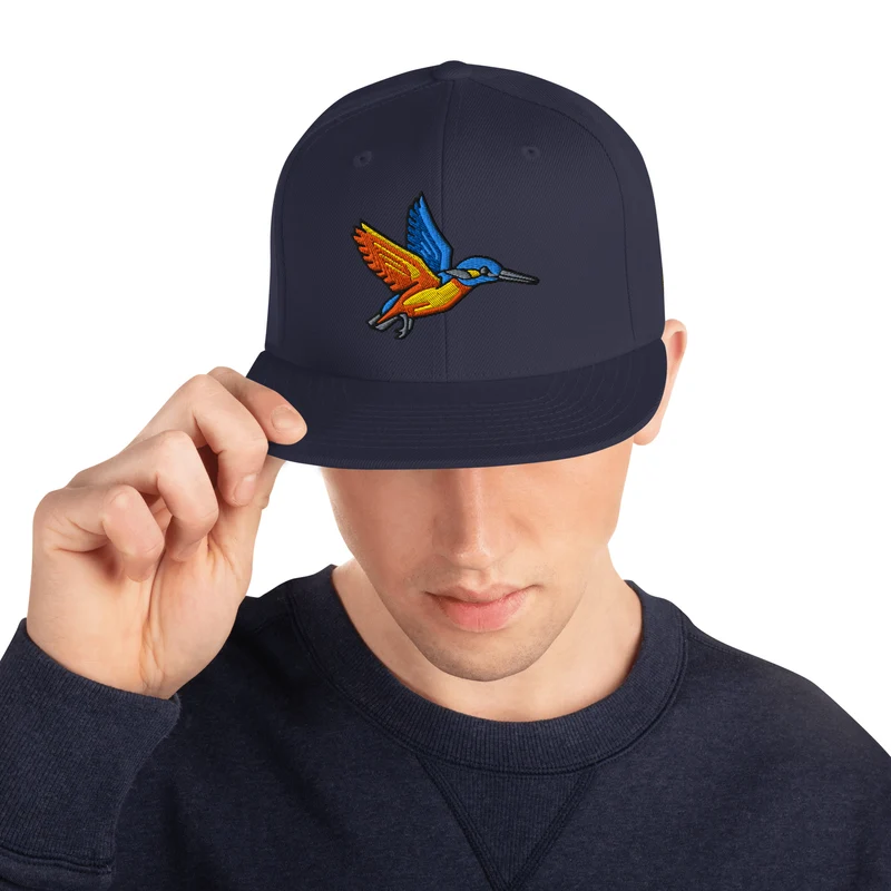 Holzland fishing Snapback-Cap | Eisvogel