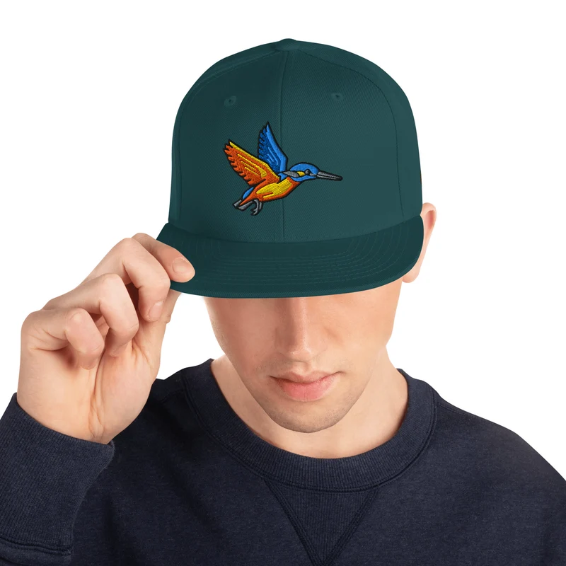 Holzland fishing Snapback-Cap | Eisvogel
