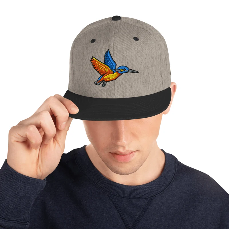 Holzland fishing Snapback-Cap | Eisvogel