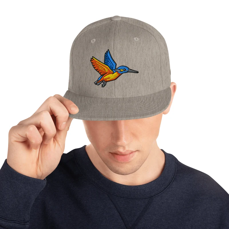 Holzland fishing Snapback-Cap | Eisvogel