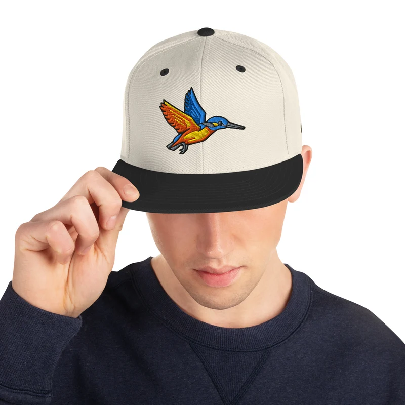 Holzland fishing Snapback-Cap | Eisvogel