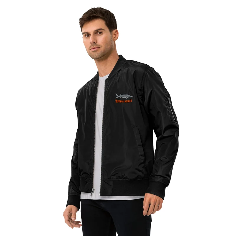 Bubinger Weiher - Premium Recycelte Bomberjacke