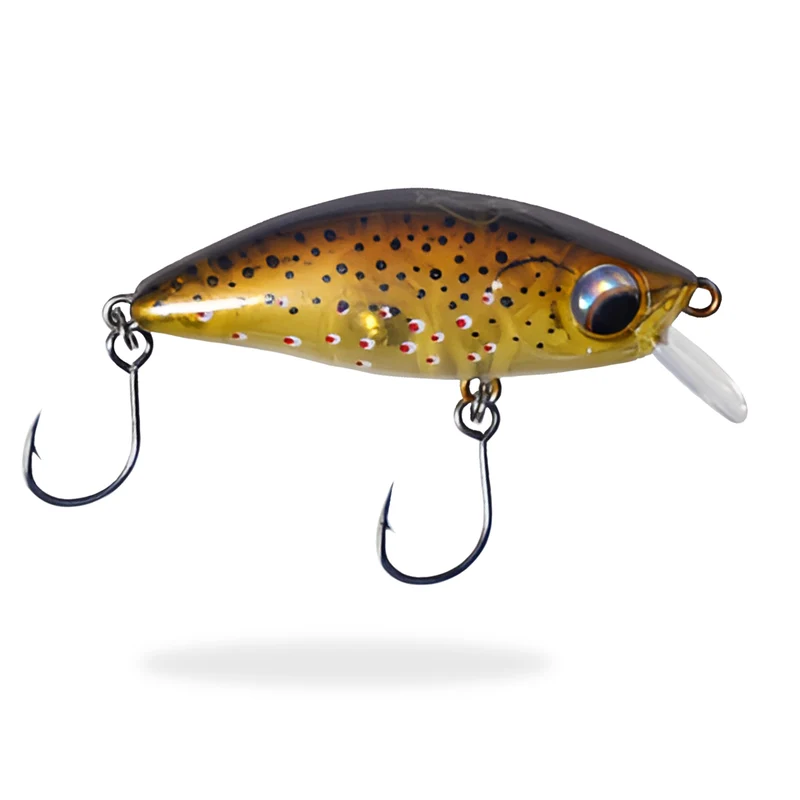Angelherz® Heavy Minnow – Premium Floating Forellenwobbler mit Rassel