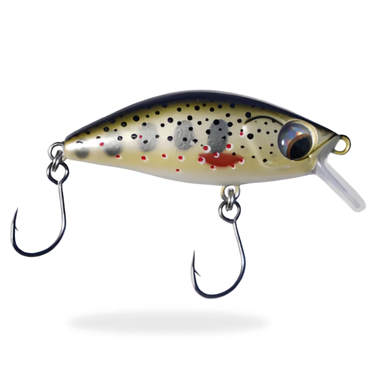 Angelherz® Heavy Minnow – Premium Floating Forellenwobbler mit Rassel