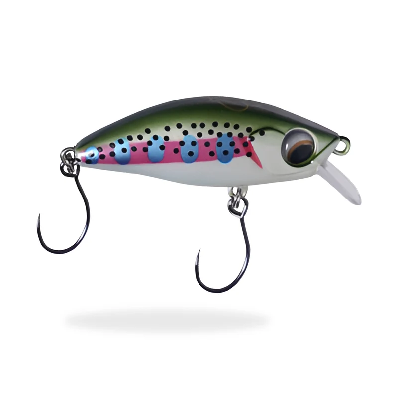 Angelherz® Heavy Minnow – Premium Floating Forellenwobbler mit Rassel