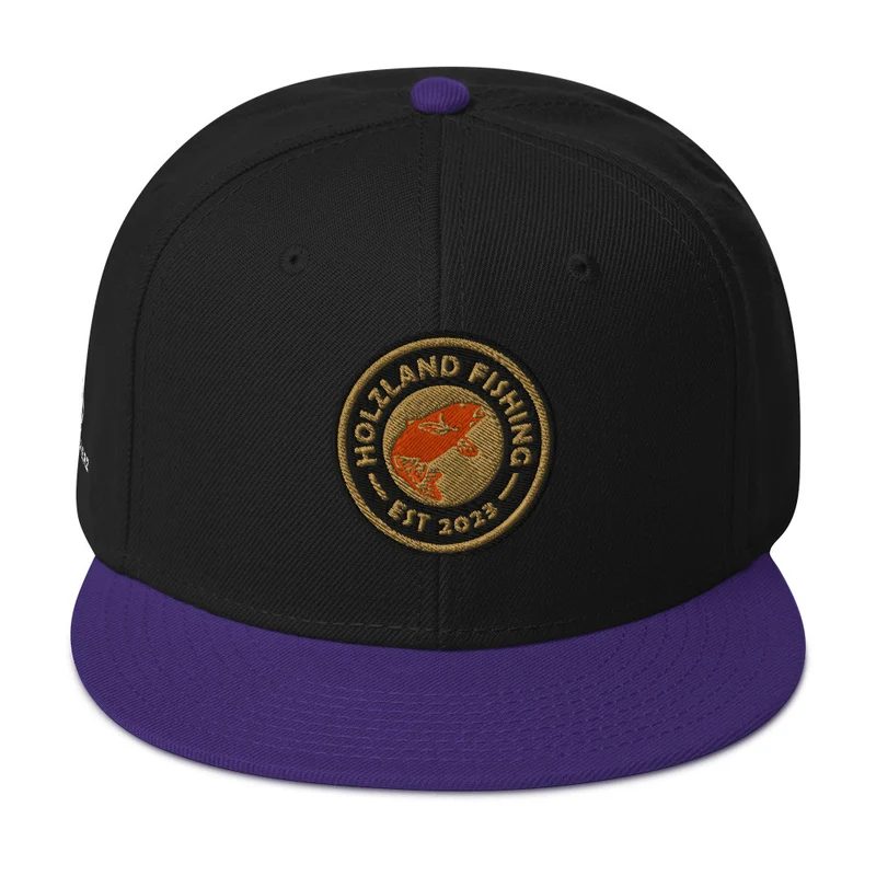 Holzland fishing Snapback-Cap