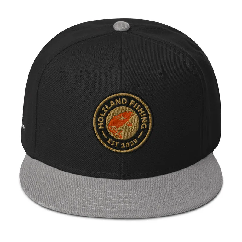 Holzland fishing Snapback-Cap