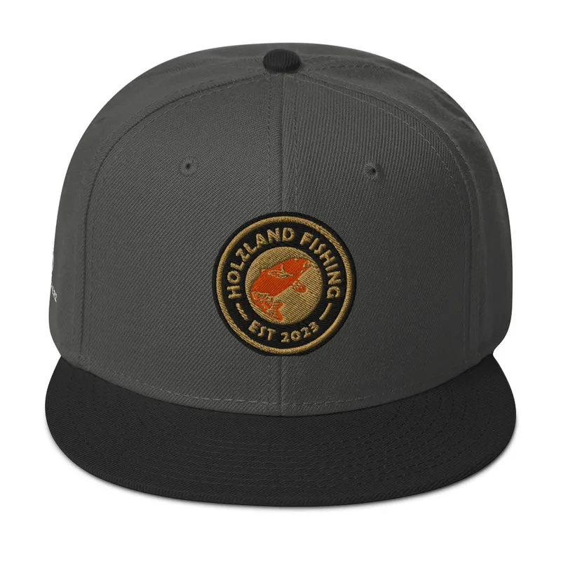 Holzland fishing Snapback-Cap