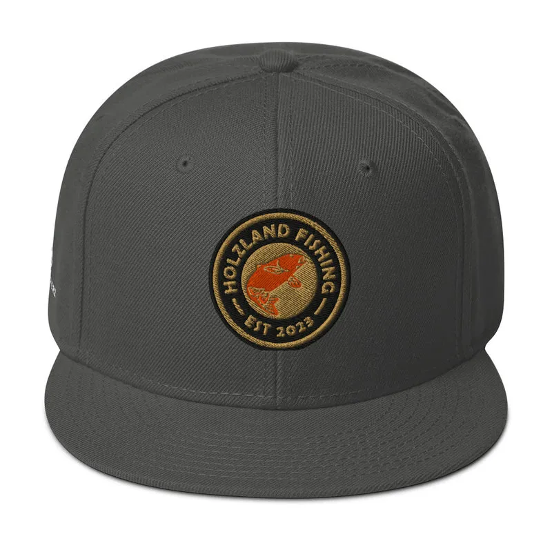 Holzland fishing Snapback-Cap