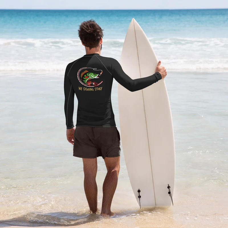 Myfishingstory - Herren-Rash-Guard