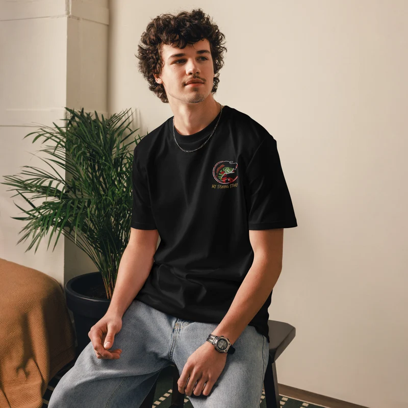 My Fishing Story - Bio-Baumwoll-T-Shirt NEU 17.05.2025