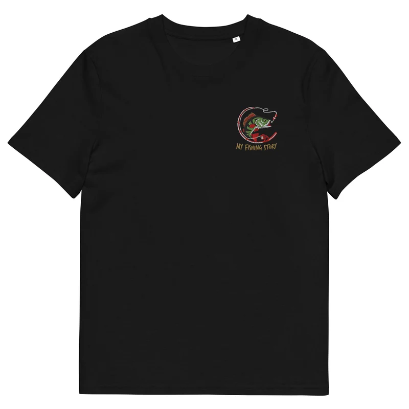 My Fishing Story - Bio-Baumwoll-T-Shirt NEU 17.05.2025