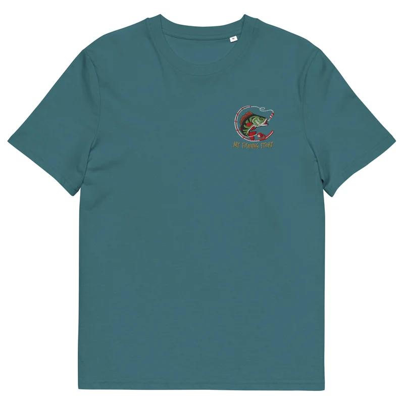 My Fishing Story - Bio-Baumwoll-T-Shirt NEU 17.05.2025