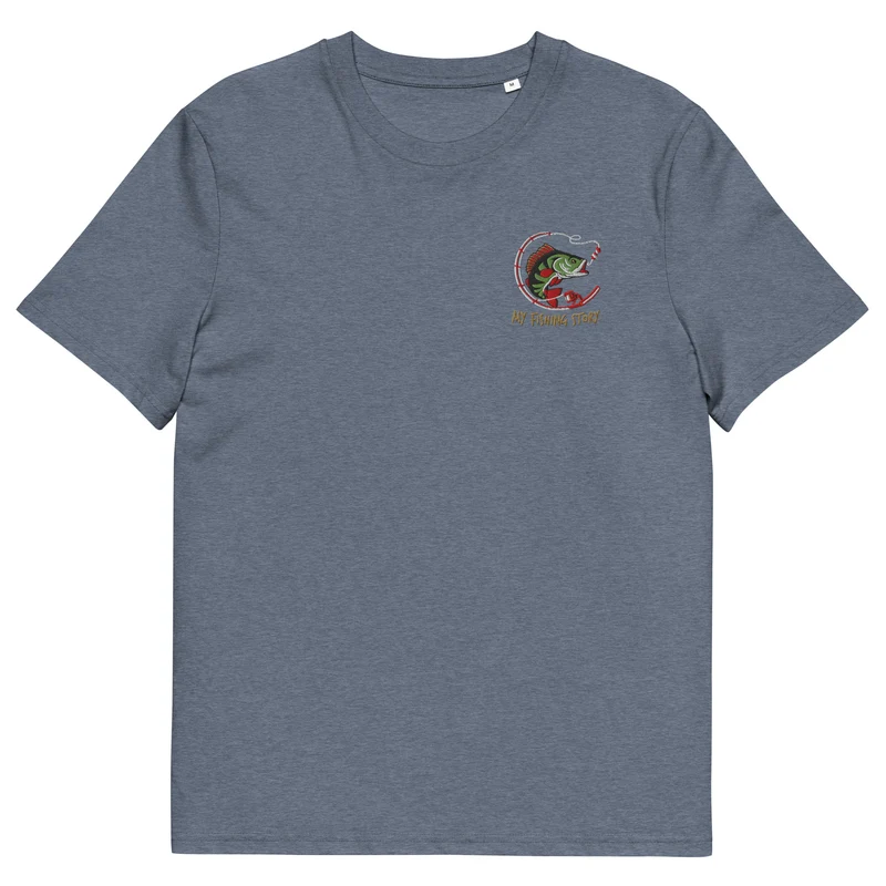 My Fishing Story - Bio-Baumwoll-T-Shirt NEU 17.05.2025