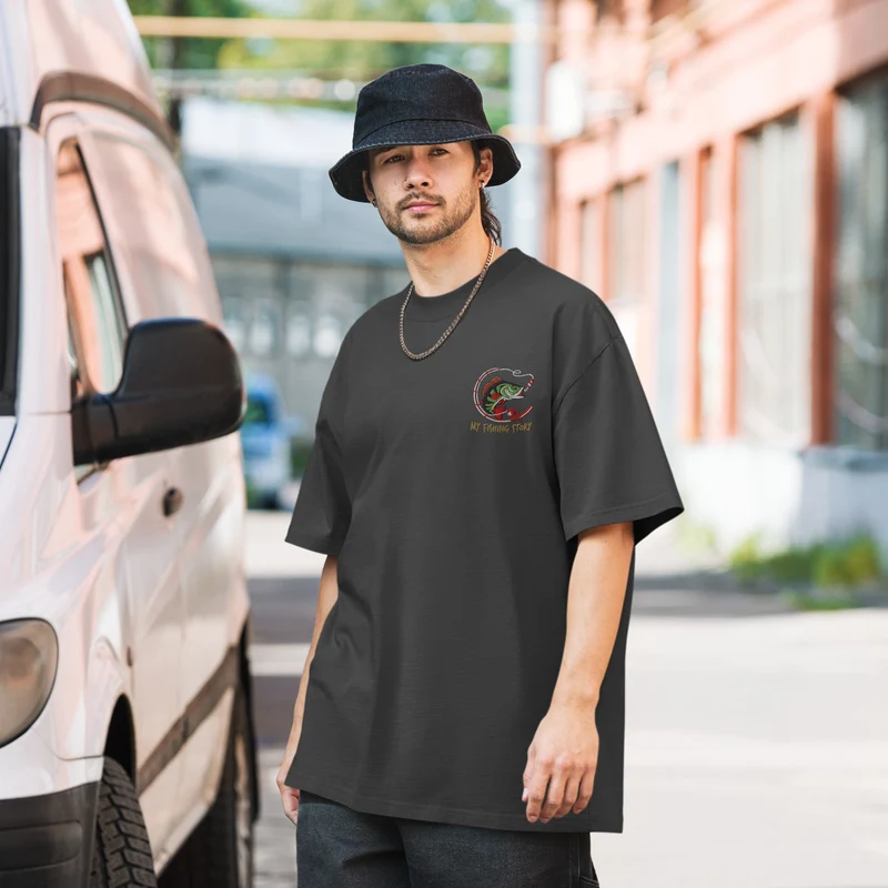 Myfishingstory - Oversized T-Shirt - NEU 17.05.2025