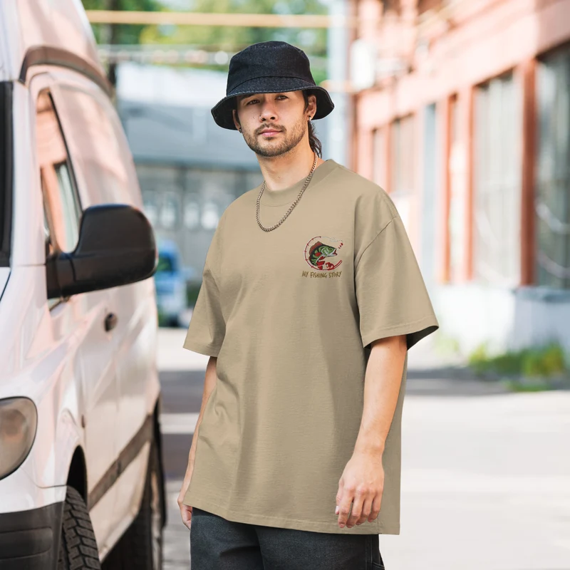 Myfishingstory - Oversized T-Shirt - NEU 17.05.2025