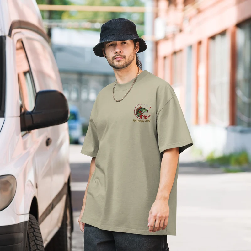 Myfishingstory - Oversized T-Shirt - NEU 17.05.2025