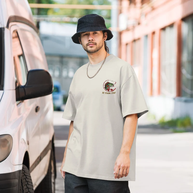 Myfishingstory - Oversized T-Shirt - NEU 17.05.2025