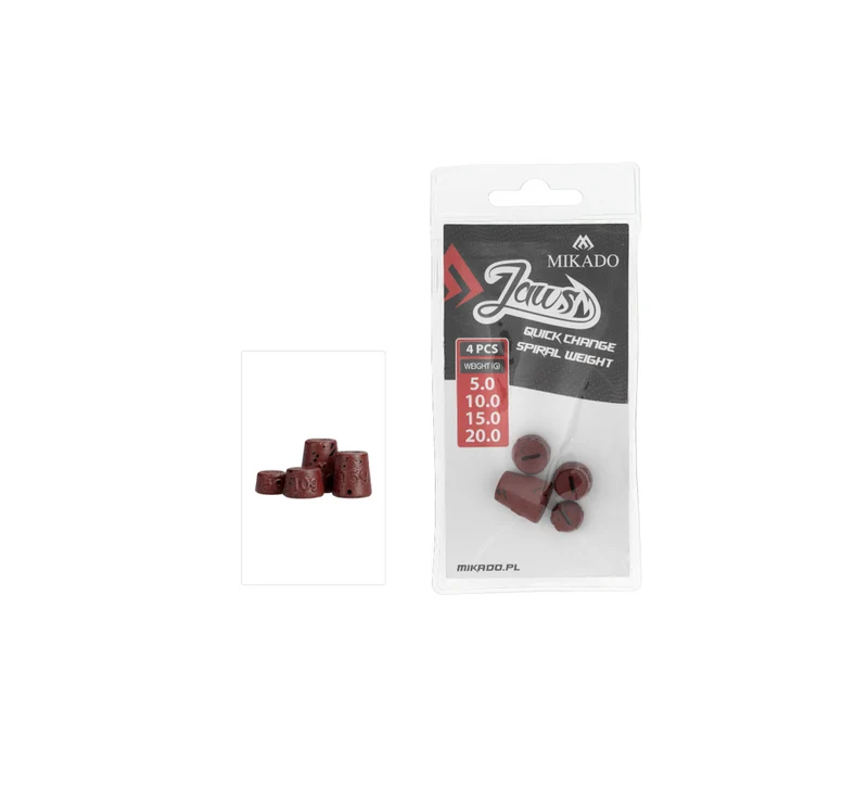 Mikado austauschbare Gewichte für Jaws Stinger - 4Stck.