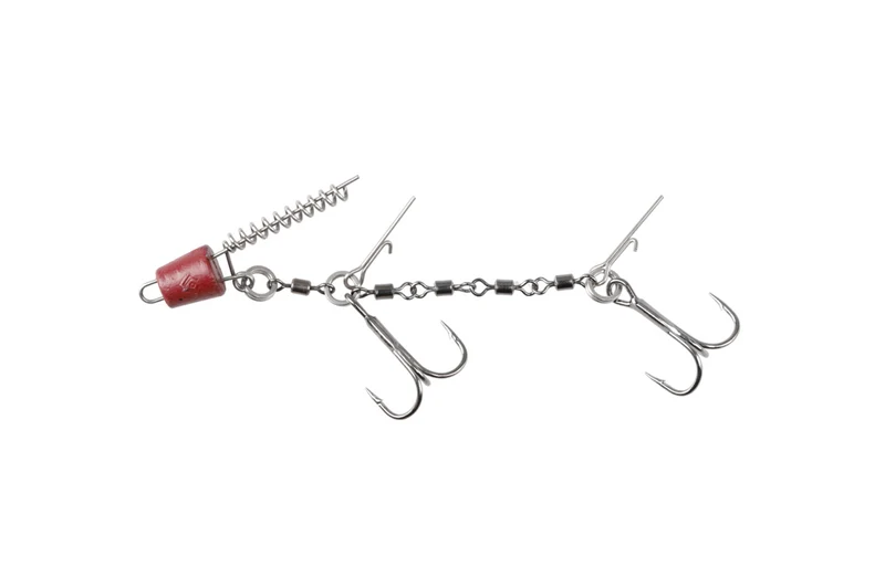 Mikado Jaws Double Evo Stinger 25kg Nr. 1/0 – mit Wechselgewichten