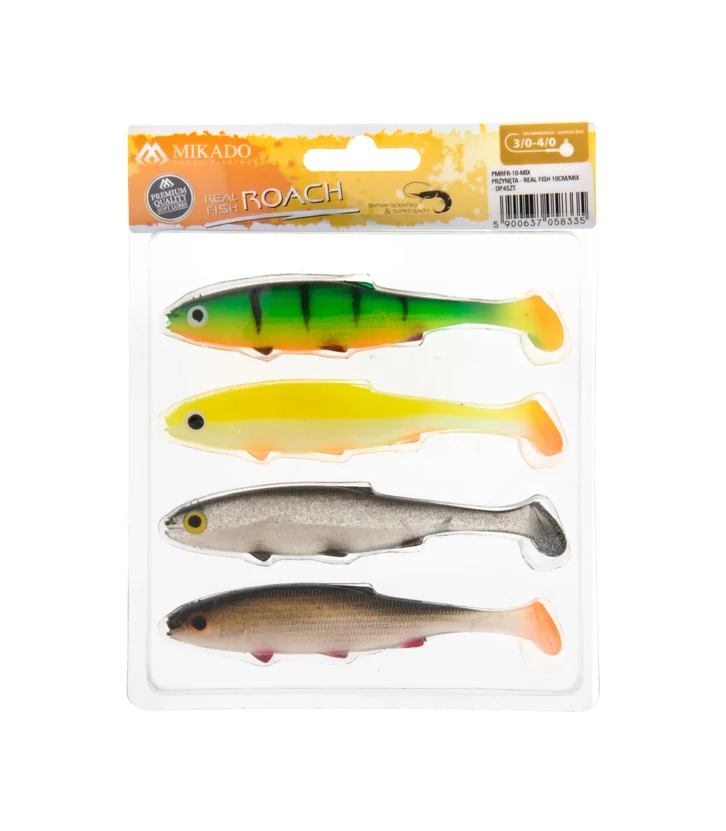 Mikado Real Fish 10cm/Mix 4Stck.