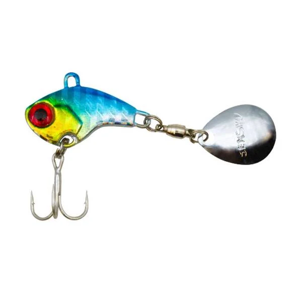 Senshu Tetracup Jig Spinner 65mm 10g Grün Gelb