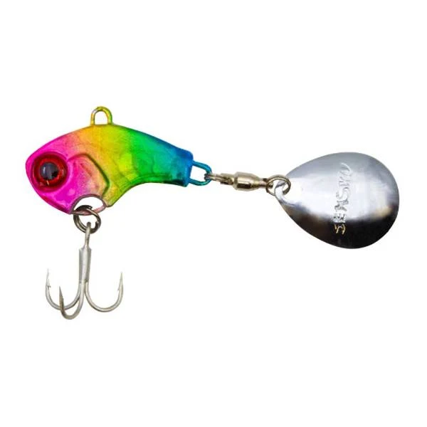 Senshu Tetracup Jig Spinner 65mm 10g Grün Gelb