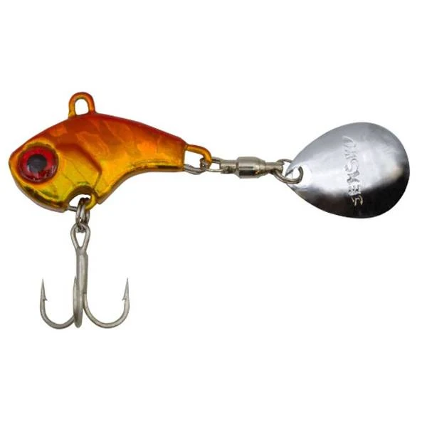 Senshu Tetracup Jig Spinner 65mm 10g Blau Gelb