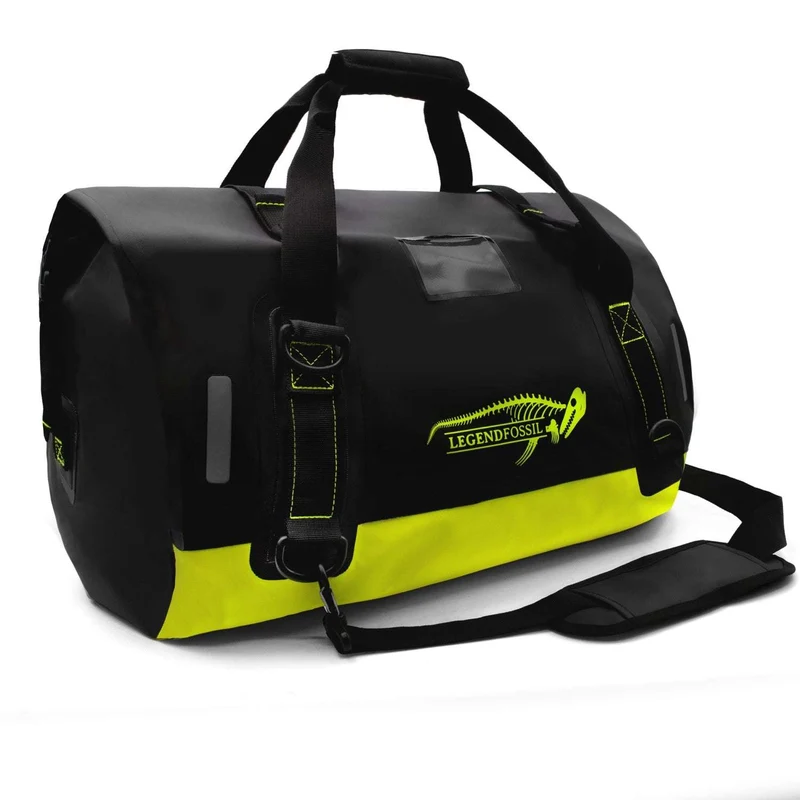 Legendfossil Waterproof Bag Sjømat 30L Drybag Schwarz/Gelb