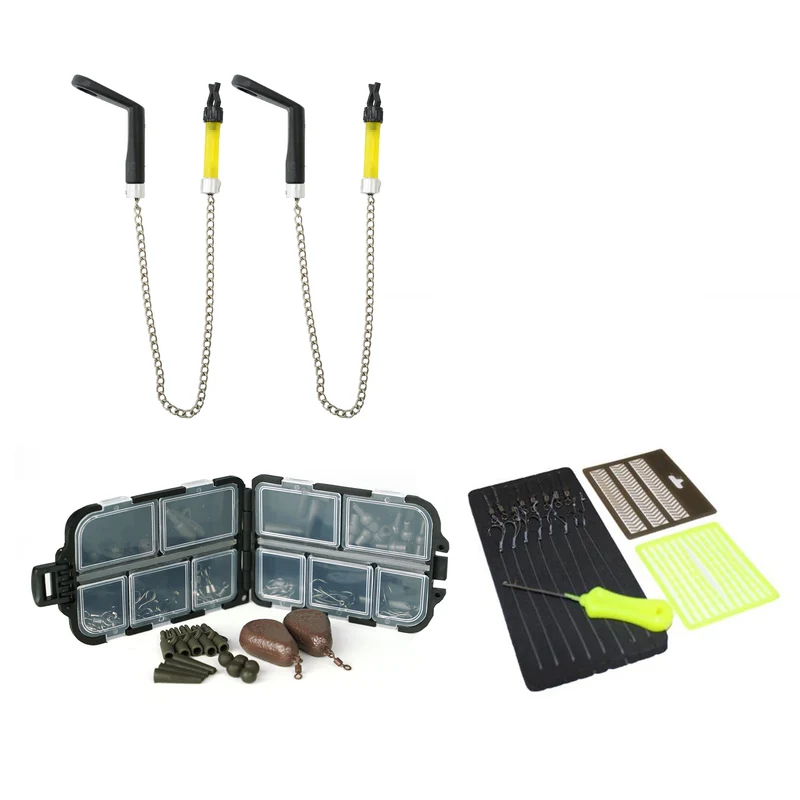 FISH-XPRO Karpfen-Set Pro Improve 3-Rod 96-teilig