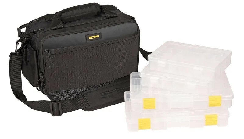 Spro Tackle Bag 30 Angeltasche Schultertasche inkl. 4 Tackleboxen